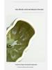 Su-style Green Ceramic Pumpkin Dish for Bread, Cake, Snacks, and Candy