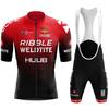 Cycling Equipment Men's Mtb Clothing Jersey  Clothes Sports Set Tricuta Pro 2022 Professional Shirt Bib Pants Gel