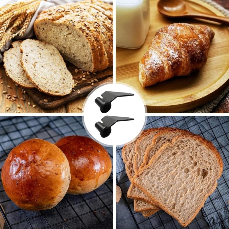 4 Pack Bread Machine Mixing Head Kitchen Accessory Bread Maker Paddle Dough Kneader Part Bread Machine Kneading Paddle