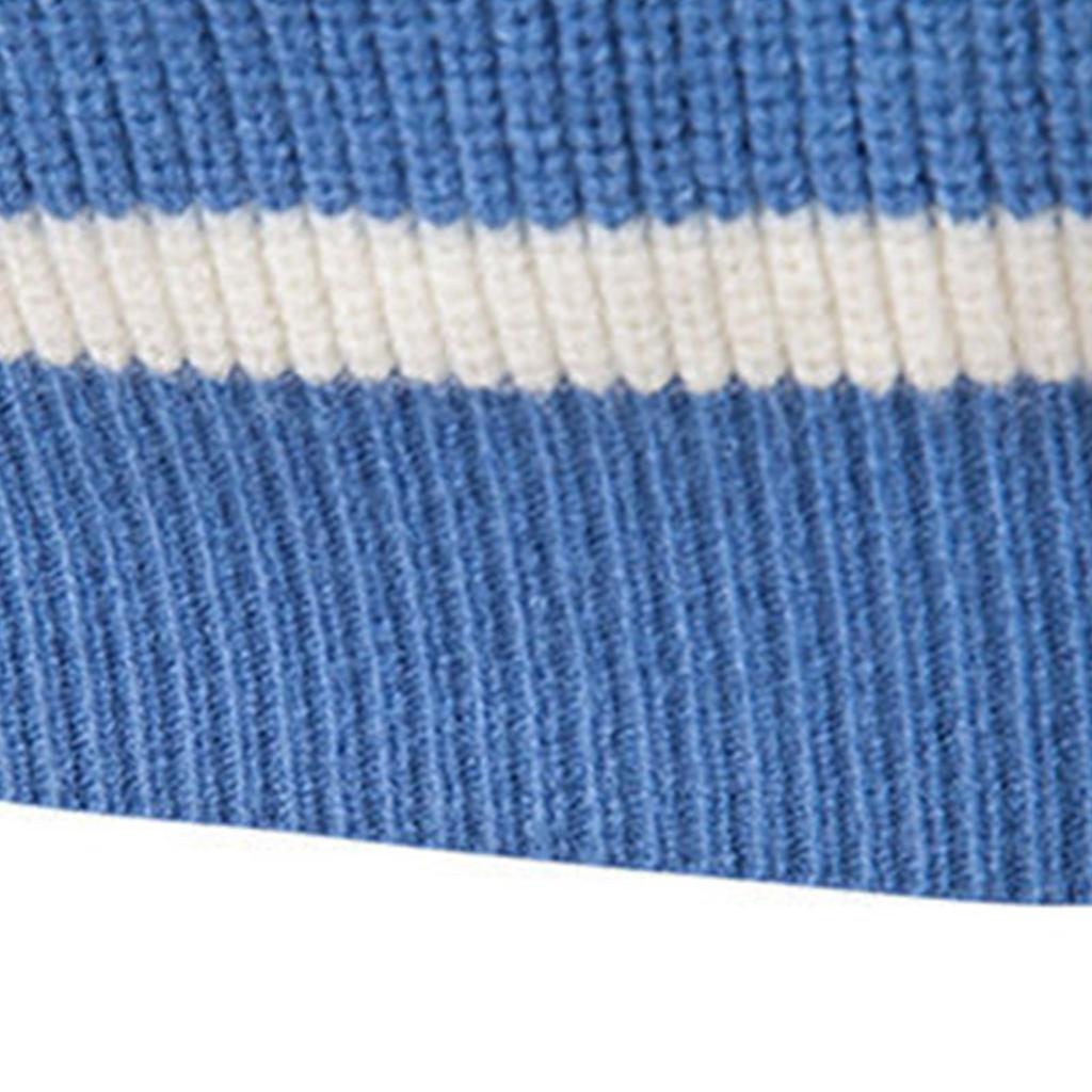 Pánský svetr s kulatým výstřihem, pruhovaný, barevný blok, svetr na půl zipu se stojáčkem, vnitřní slim pulovr