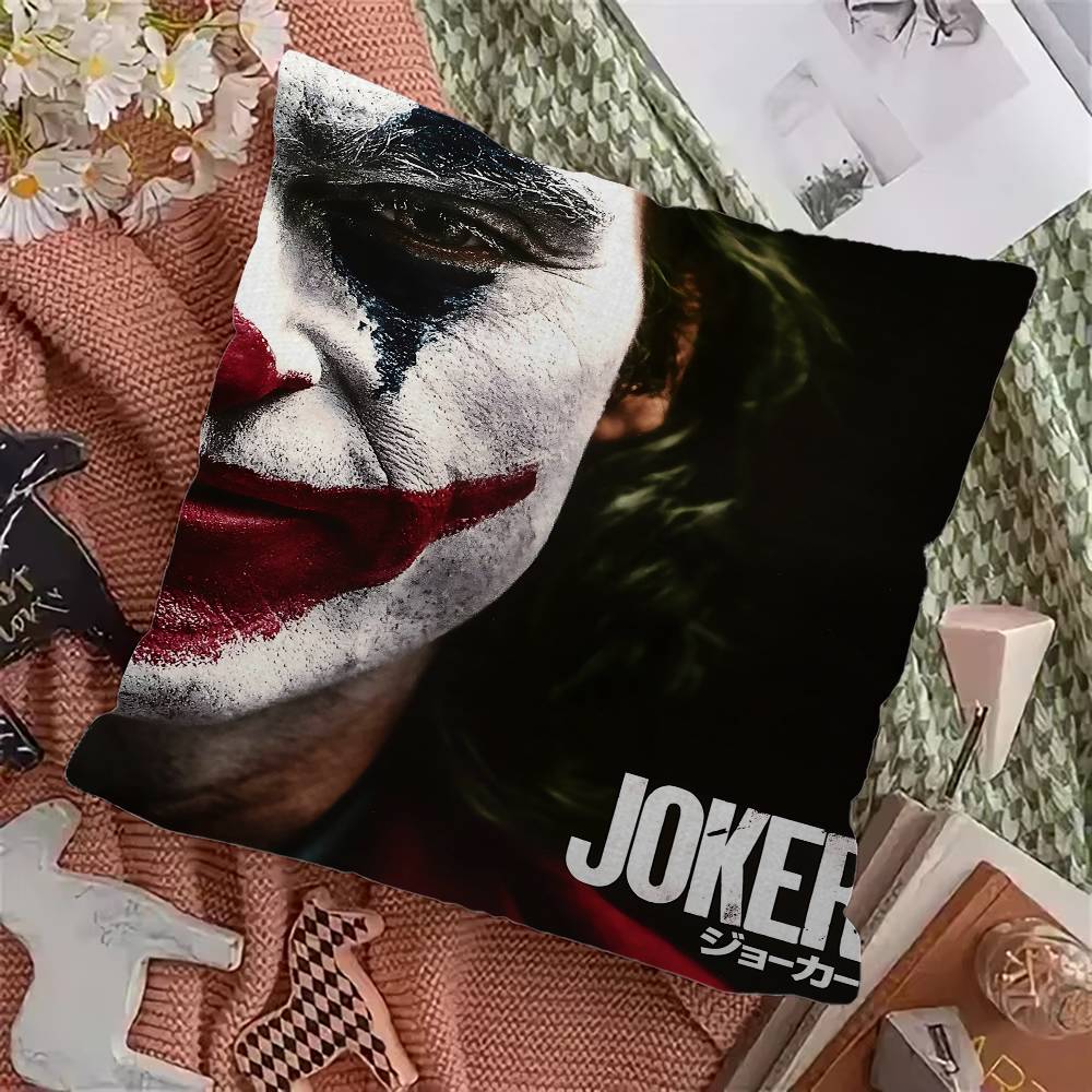 J-Хоакин Ф-Феникс J-Джокер Наволочка Полиэстер Диванные подушки Декоративные накидки Подушки Домашнее украшение Наволочка 12x12Inch