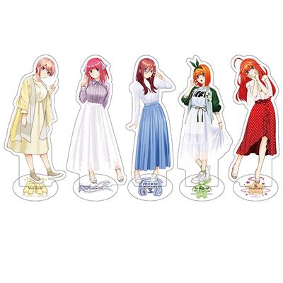 Anime The Quintessential Quintuplets Acrylic Figure Stand Model Plate Toys Nakano Ichika Nino Miku Yotsuba Itsuki Boy Girl