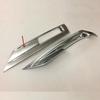 For Nissan Kicks 2017 2018      Detector ABS Chrome Cover Trim Back Tail Rear Fog Light Lamp Frame Eyebrow