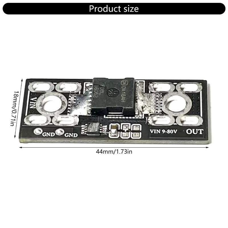 Diode Solar Ideal Diode Controller Module 80V 50A Solar Battery Charging Anti Backflow Board Ideal Diode for Solar Panel