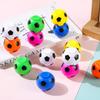 Multicolor Creative Soccer Shaped Plastic Gyro Children Toy For Entertainment