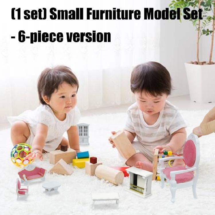 Handmade Miniature Furniture Doll House Accessories For Living Room Scene Building Kids Pretend Play Craft Project Decors