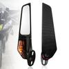 Wing Rearview Side Mirrors LED Turn Signal For Suzuki GSXR 600 750 1000 GSX1000 For HONDA, Yamaha Motorcycle Accessories