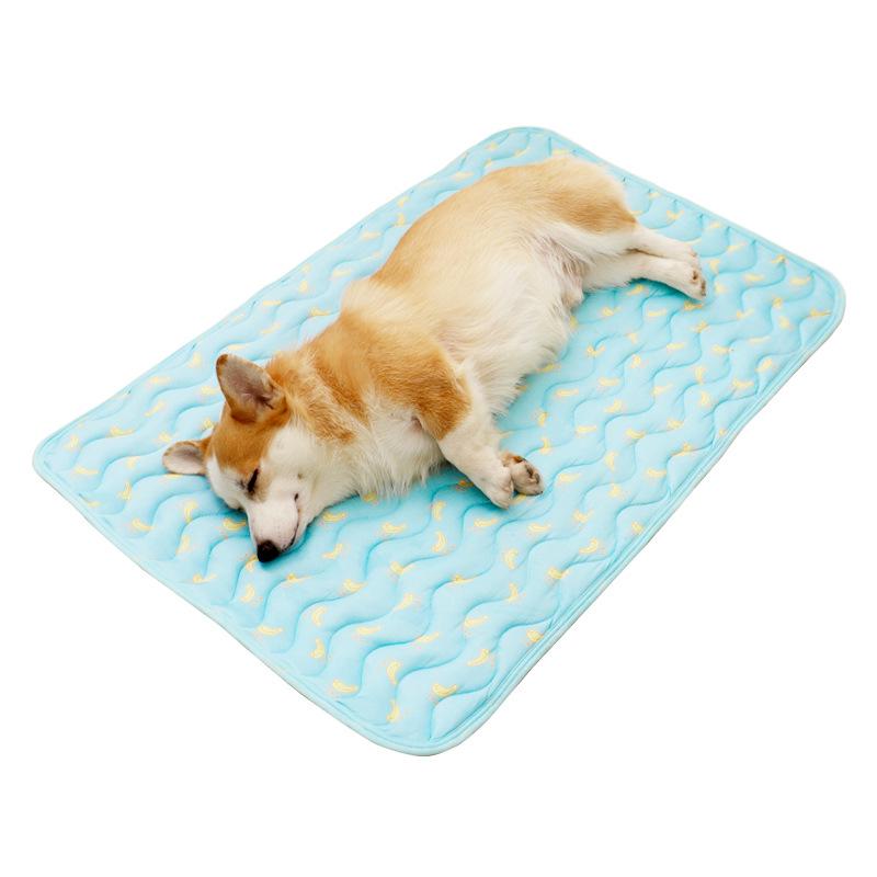 Ice Silk Cooling Dog & Cat Mat - Bed for Medium & Small Pets