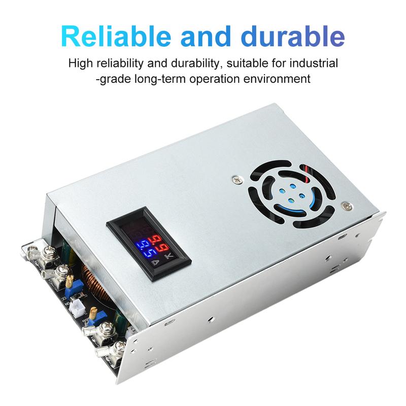1500W DC-DC 15-140V to 2.5-112V Step-Down Power Module Adjustable Regulated Voltage Buck Converter DIY Electronic Kit