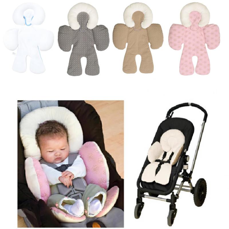 Babys Pad Stroller Cotton Fabric Infant Comfort Safety Supplies Enhancement