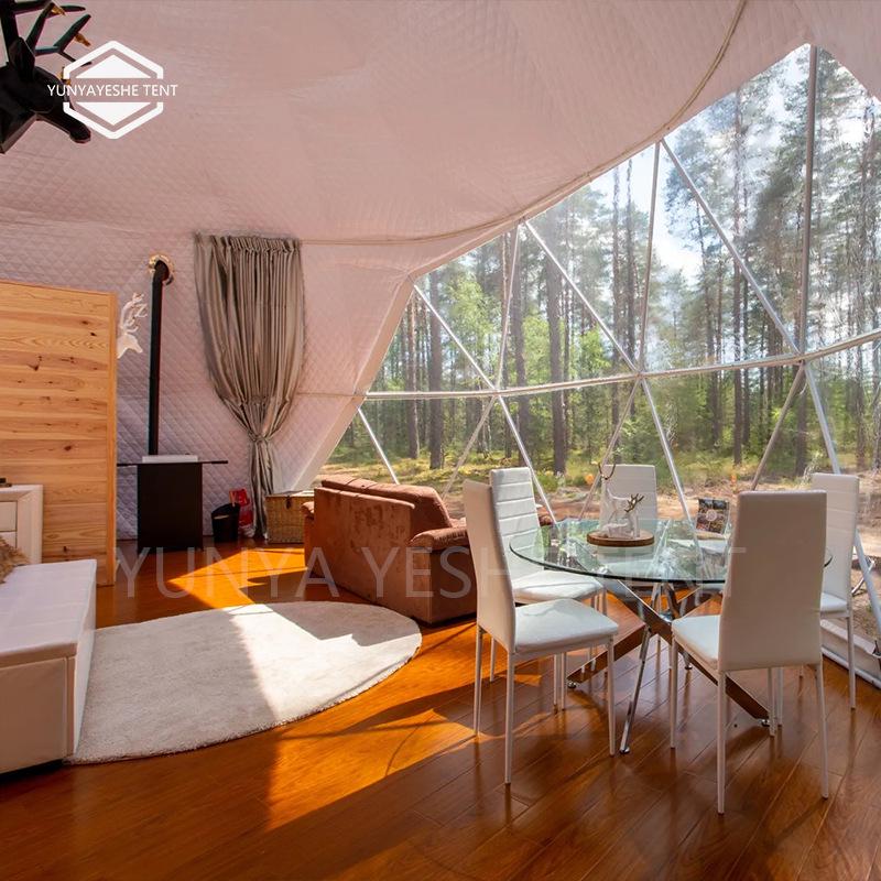 Luxury Stargazing Bubble Tent - Outdoor Scenic Camping Hotel Experience