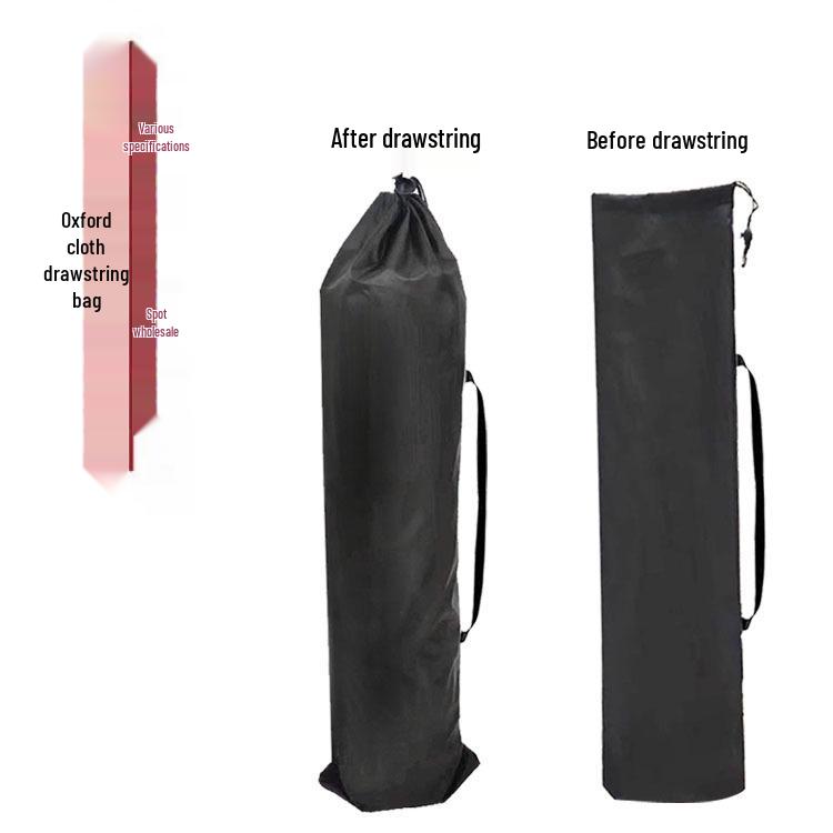 Oxford Cloth Drawstring Storage Bag for Outdoor Folding Chair and Straw Mat