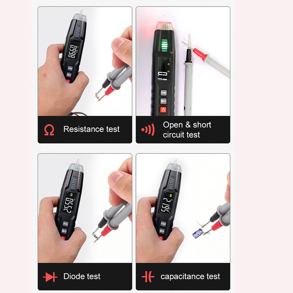 Voltage Tester Smart Multimeter Multifunctional Detector Wire Checker