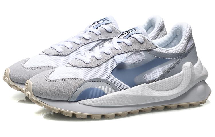 Li Ning Versatile Textile, Synthetic Leather Cushioning Slip Resistant Abrasion Resistant Lightweight Low top AGCR034-2