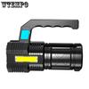 Beleuchtung Taschenlampe Tragbare Multifunktions-Suchlampe Fernlicht Wiederaufladbare Outdoor-Angeln Camping-Beleuchtung Wasserdichte Taschenlampe