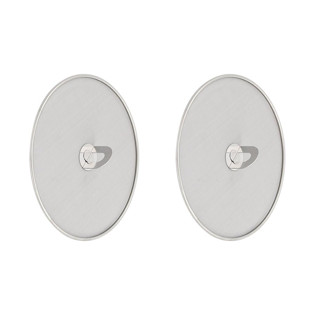 Metal Frying Pan Cover Splatter Screen Kitchen Tool Splatter Screen Spill Proof Kitchen Oil Proofing Lid Splatter Shield