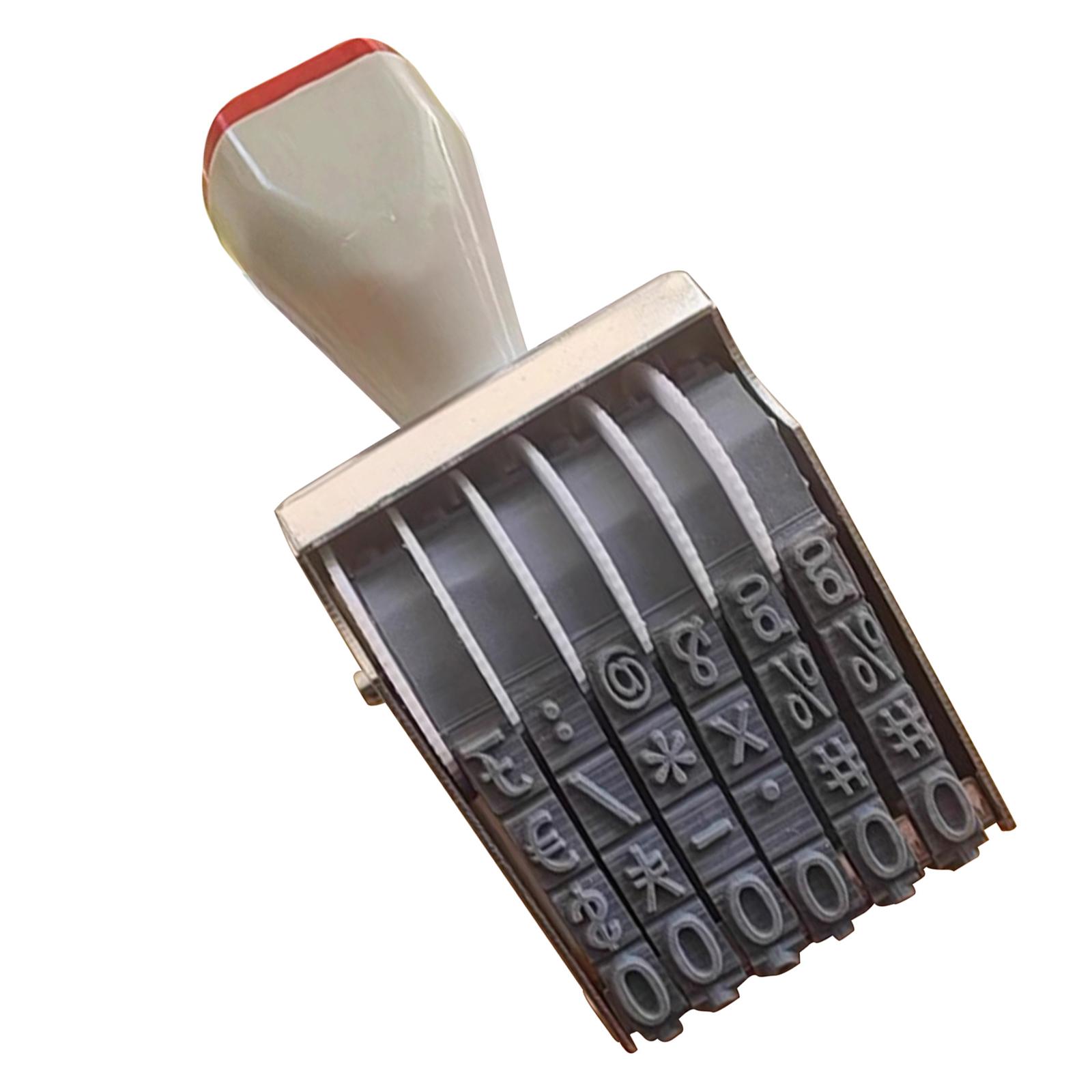 

Штамп с цифрами 0-9 Регулируемые офисные штампы Пластиковый штамп с цифрами Роликовый штамп Штамп со сменной датой Деловой штамп D