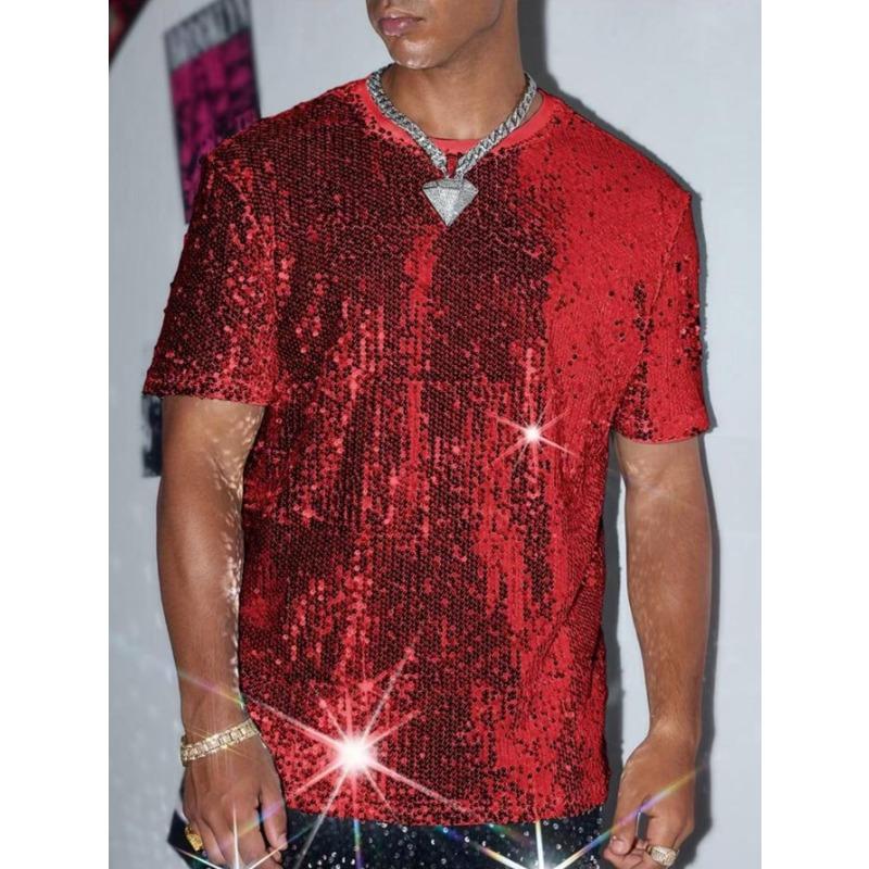 Men S Summer Singer Performance Short Sleeve T Shirt