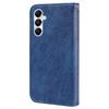 For Samsung Galaxy A55 5G Case Solid Color PU Leather Stand Phone Cover