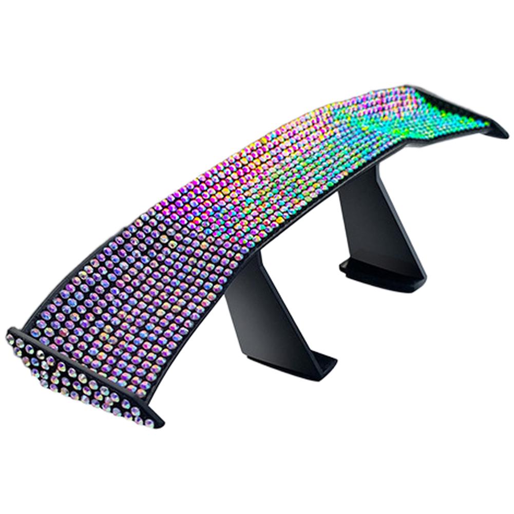 Rear Spoiler Wing for Cars with ABS Construction Fitment No Drilling Needed Featuring Strong Backing for Easy Mounting