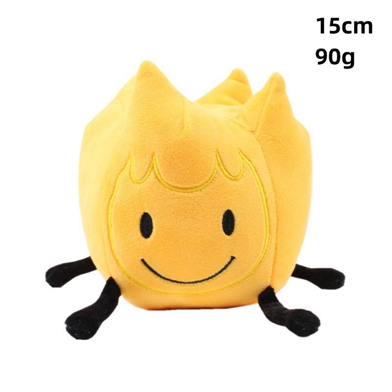 13 Stili Nuovo Battle for Dream Island Peluche Foglia Fuoco Fiore Goccia d'Acqua Bolla Torta Lecca-lecca Peluche Bambola Regalo per Bambini