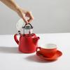 BR600ML Colorful Ceramic Teapot Household Tea Set with Filter Screen Large Capacity Afternoon Tea Infuser Teapot Coffee KettleEY