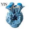 Artistic Desktop Storage Container 3D Printed Pen Holder, Fairies Organizer for Pens, Pencils, Makeup Brushes, Creative Desk Accessory Women