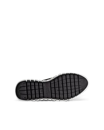 Dámske slip-on tenisky ECCO GRUUV W z pravej kože, 21833360568, Čierna/Magnetická/Čierna, Veľkosť 24,0 cm, 3E