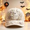 D print Halloween baseball cap women's spring and summer sunshade sun protection cap American style versatile fashion hat sun protection