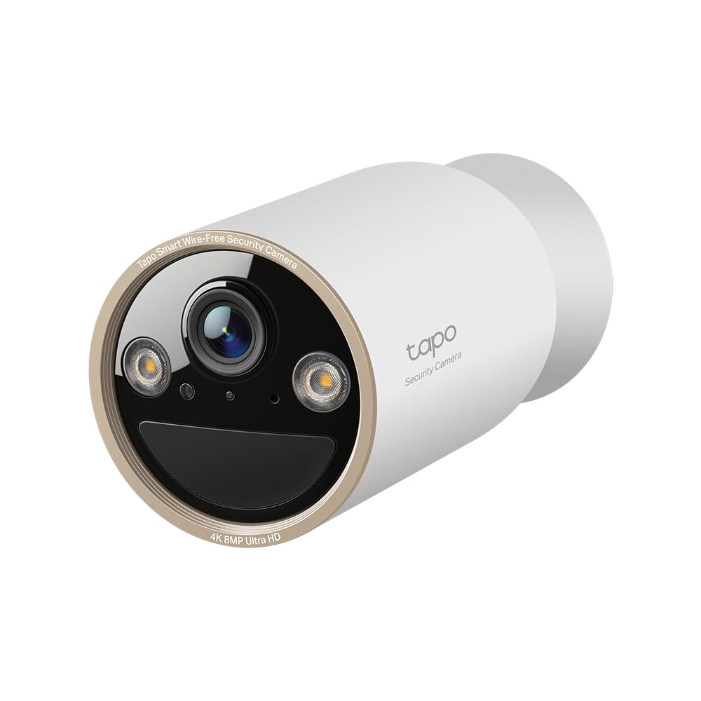 

Tapo Security Surveillance Fully Full Tapo TP-Link Camera, Camera, Wi-Fi, Wireless, Rechargeable, 4K, 8MP, IP66, Waterproof, Dustproof, Color, C460/A білий