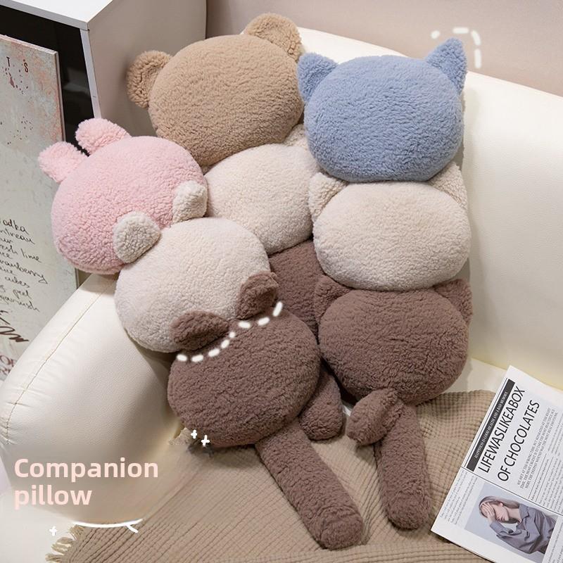 Body Soft Plush Pillow With Pp Filling For Comfortable Sleep Relaxation And