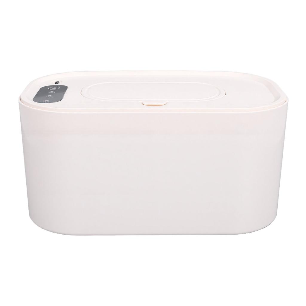 Baby Wet Wipes Warmer Dispenser Top Heating Wipe Warmer Holder Holds 80 Wipes with 3 Indicator Lights