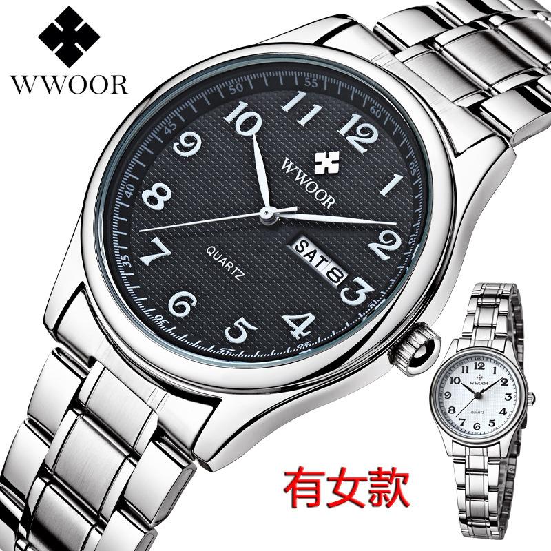 Wwoor Men'S Watch Non-Mechanical Watch Retro Middle-Aged And Elderly Waterproof, Men'S Watch, Watch
