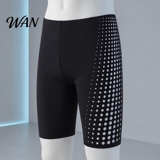 Quick-Drying Swimming Shorts Professional Men Swim Jammers, Athletic Competitive Racing Training Trunks Shorts, Swimsuit Swimwear