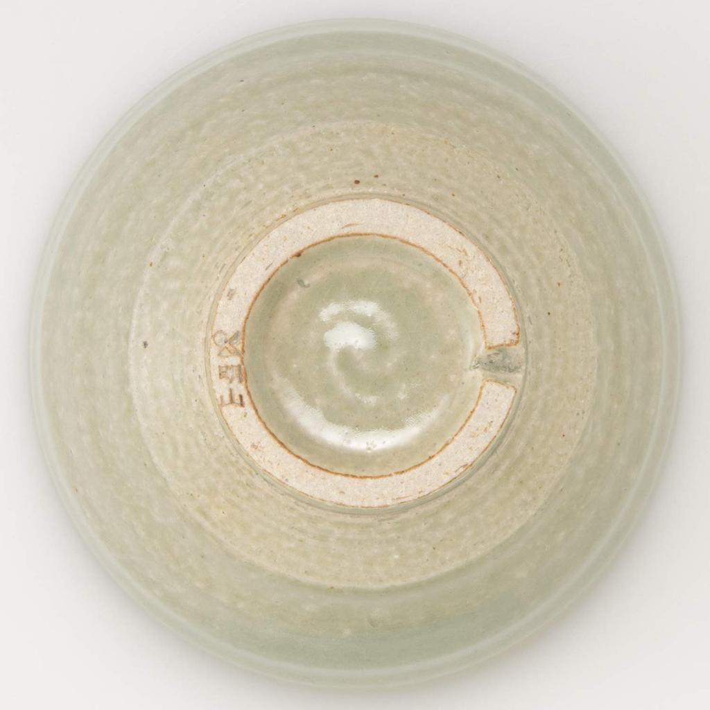 Marui Seito Shigaraki Ware Hechimon Matcha Bowl, Meizan Kiln, Green Glaze, Diameter: Approx. 13.5cm x Height: 8cm, Made in Japan, Ceramic, MR-3-2702