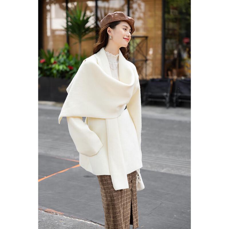 

Mokana French Style Lapel Coat One Size