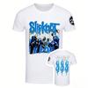 Slipknot Metal Band T-Shirt da Uomo Cotone Unisex Girocollo Manica Corta Oversize Y2k Moda Popolare Stile Horror Regali per Fan