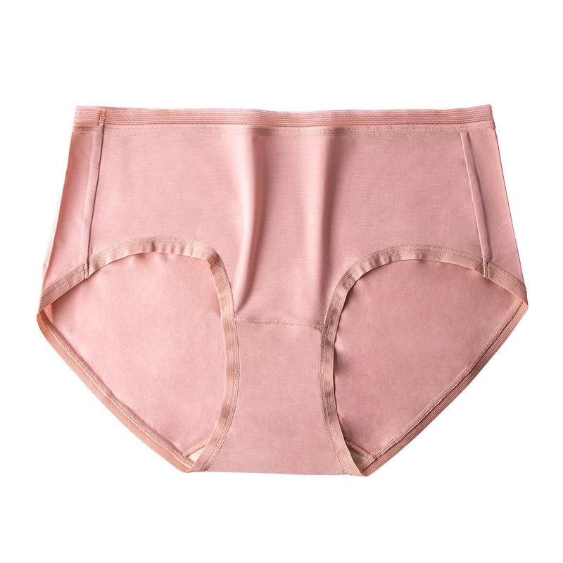 Modální špičkové dámské spodní prádlo Antibakteriální spodní prádlo z čisté bavlny Pohodlné Minimalistické kalhoty se středním vzrůstem Prodyšné spodní kalhoty