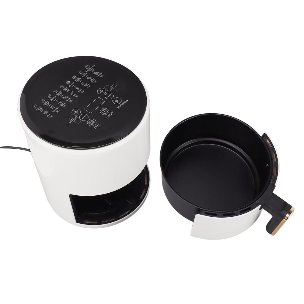 Oilless Fryer 6L LCD Screen Display 360 Degree Circulating Heating Electric Oilless Cooker for Home