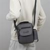 Men's Shoulder Bag Multi-Compartment Wear-Resistant Lightweight Handbag Business Travel Crossbody Bag