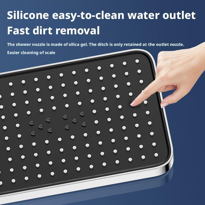 Top Spray Pressurized Shower Shower Head Large Flow Shower Shower Top Spray Bathroom Large Shower Showerhead