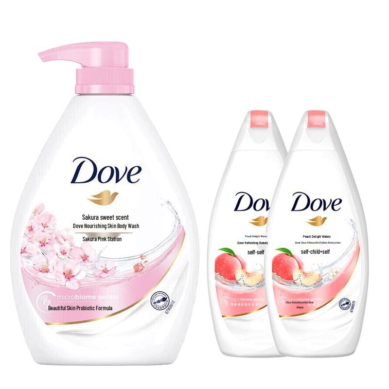 

Dove Cherry Blossom Sweet Scent Nourishing Shower Milk Bundle