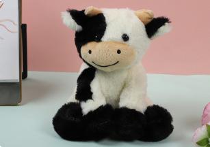 New Little Calf Plush Toy Cow Influencer Same Style Chinese Zodiac Ox Collection Birthday Gifts
