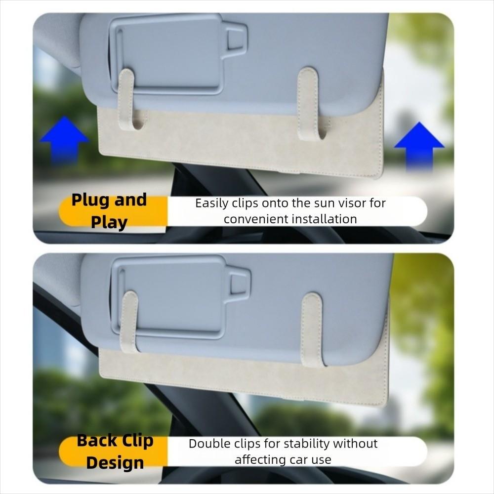 Eye Protection Windshield Sun Cover Universal Sun Visor Extender  Car Interior Accessory