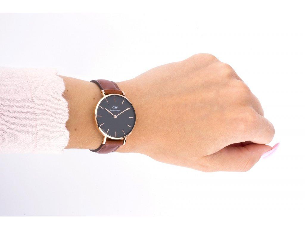 DÁMSKÉ HODINKY DANIEL WELLINGTON Classic Sheffield Lady DW00100169 + KRABIČKA