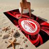 1 Stück Olympiacos FC Teamwappen Strandtuch - Weiche, Saugfähige Mikrofaser, Leicht, Ideal für den Strand, Partys, Reisen, Camping Fan-Geschenke