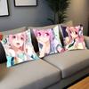 S-Super S-Sonico Pillow Case Square Pillow Bedroom Sofa Leisure Comfort Cushion Car Living Room Home Decoration