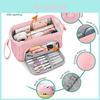 2024 Large Capacity Canvas Pencil Case For Students With Multiple Colors And Compartments