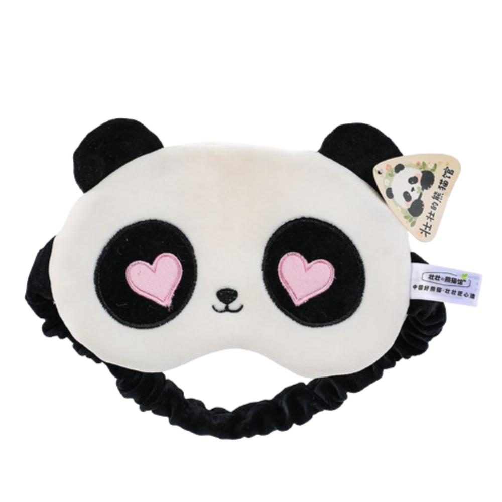 Simulation Panda Plush Neck Pillow Soft Panda Plush Hat Plush Toy Panda Plush Hand Puppet  New Year Style 4