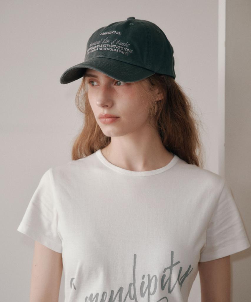 AEGO FREEDOM LAB Twill Stitch Cap_Khaki Gray